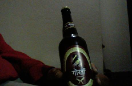 And now a Gorkha Beer, <br>dedicated to the Brave