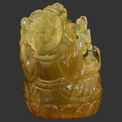 Ganesha aus Fluorit