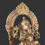Ganesha auf Thron